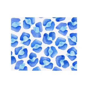 Cheetah Note Cards- Blue