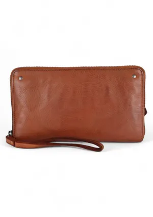 Sierra Wrist Wallet - Cognac